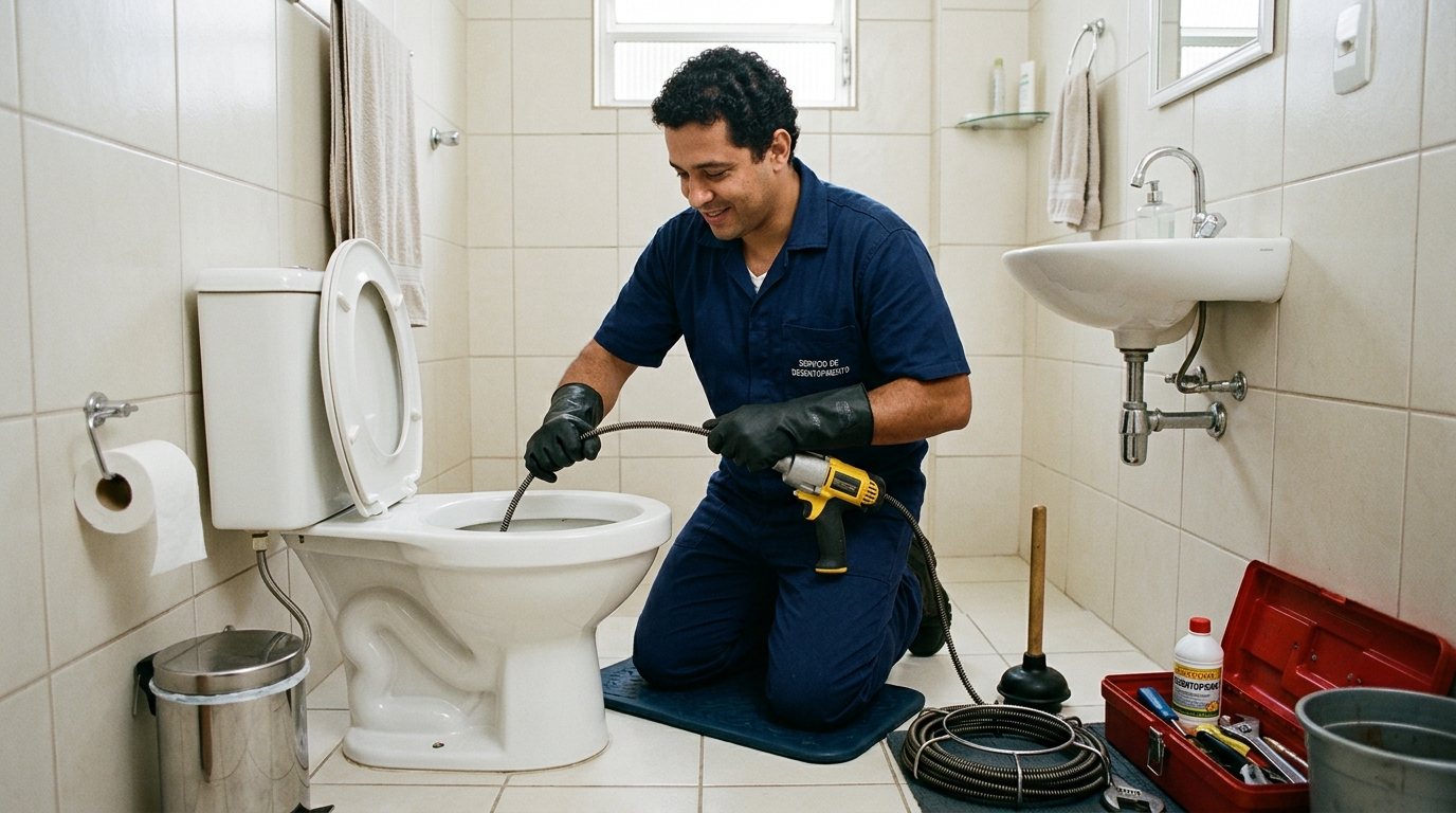Atendimento em Vaso Sanitário em Guarapari‑ES