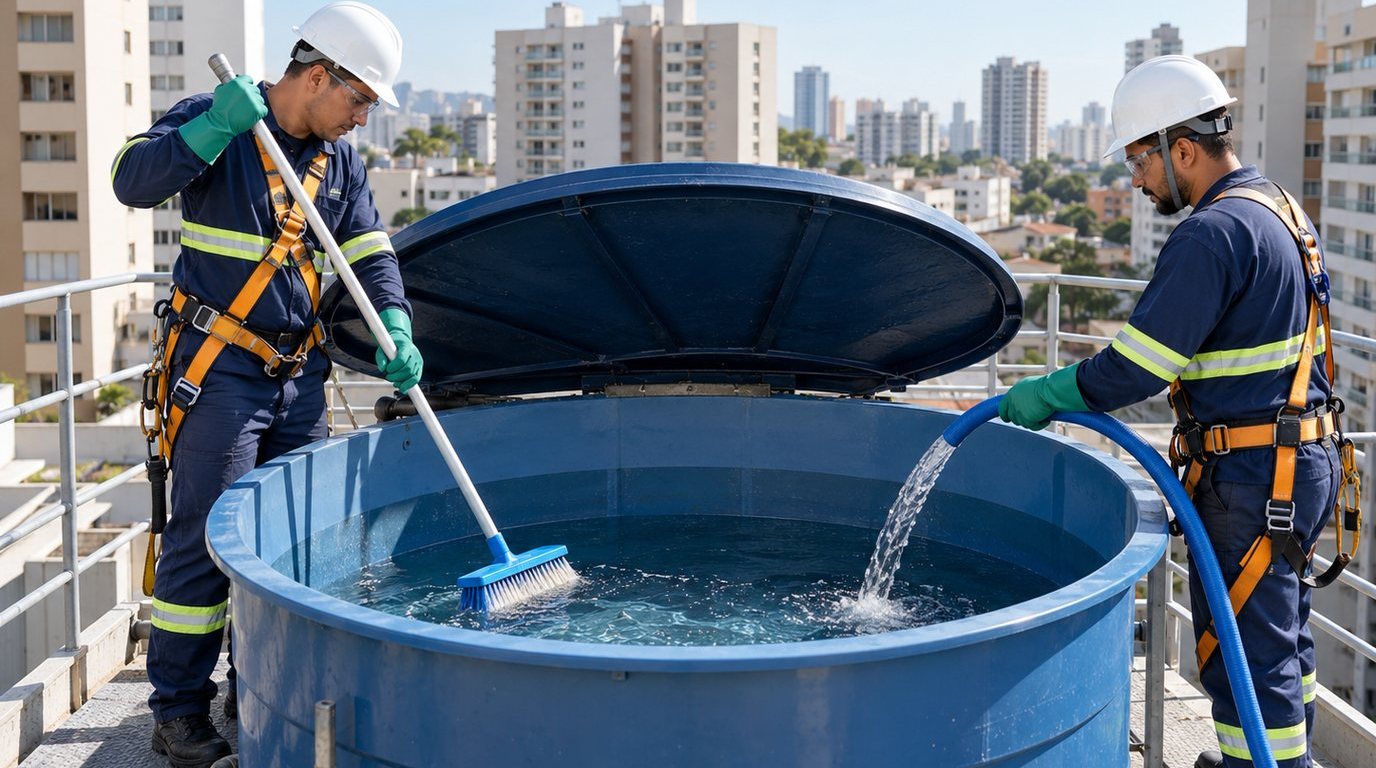 Reservatório de Condomínio em Guarapari‑ES